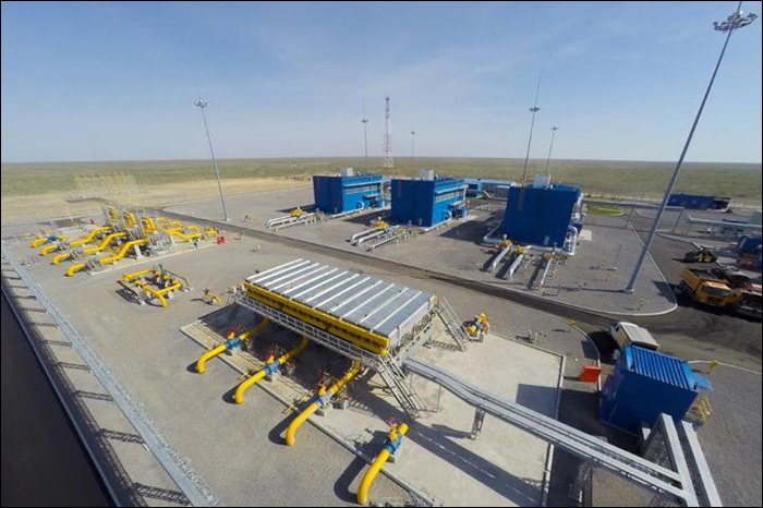 Реализация проекта по комплексному энергоснабжению линейной части газопровода Бейнеу-Бозой-Шымкент, от г. Кызылорда до г. Шымкент на участках КУ29 - КУ46, в среднем через каждые 50 км, общей протяжённостью 510 км